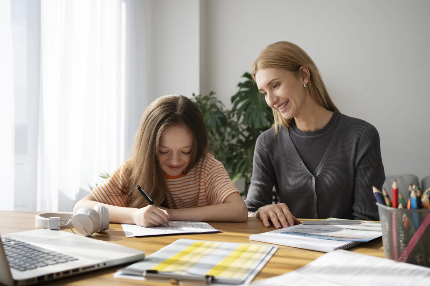 Online language tutoring